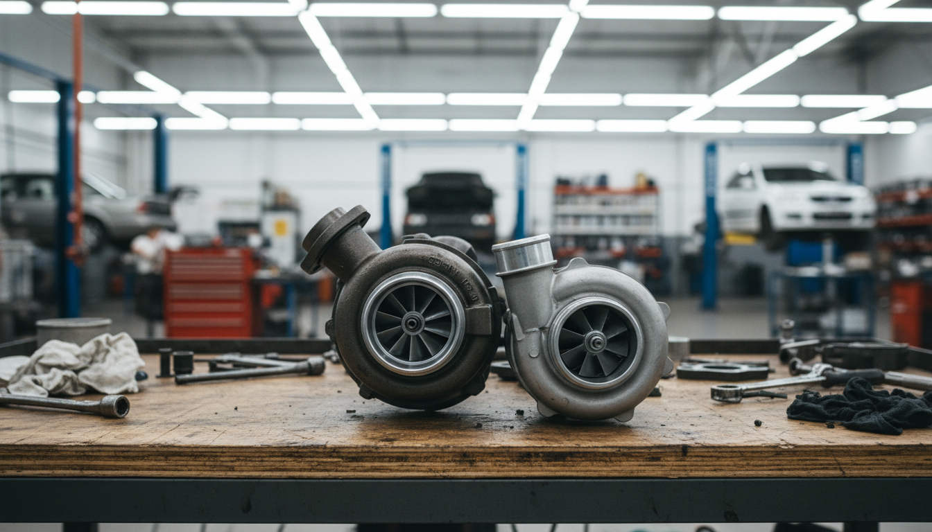 Диагностика турбины дизельного двигателя