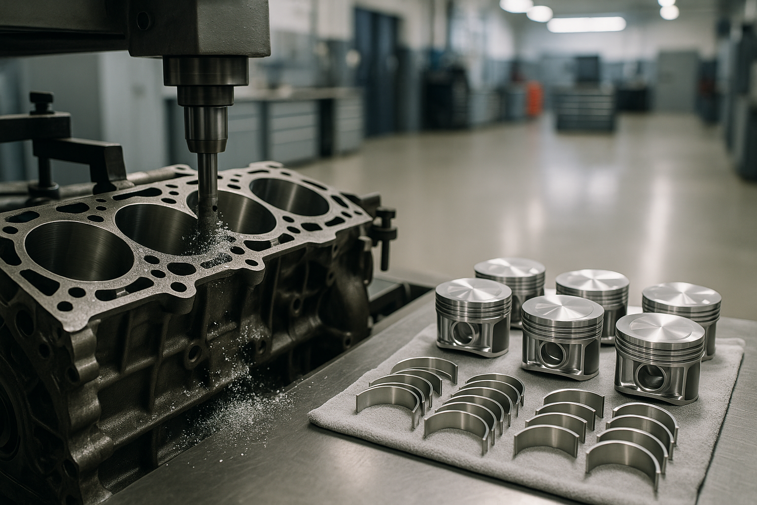 Капитальный ремонт двигателя