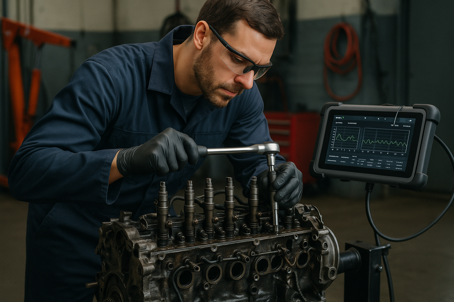 Обслуживание дизельного двигателя