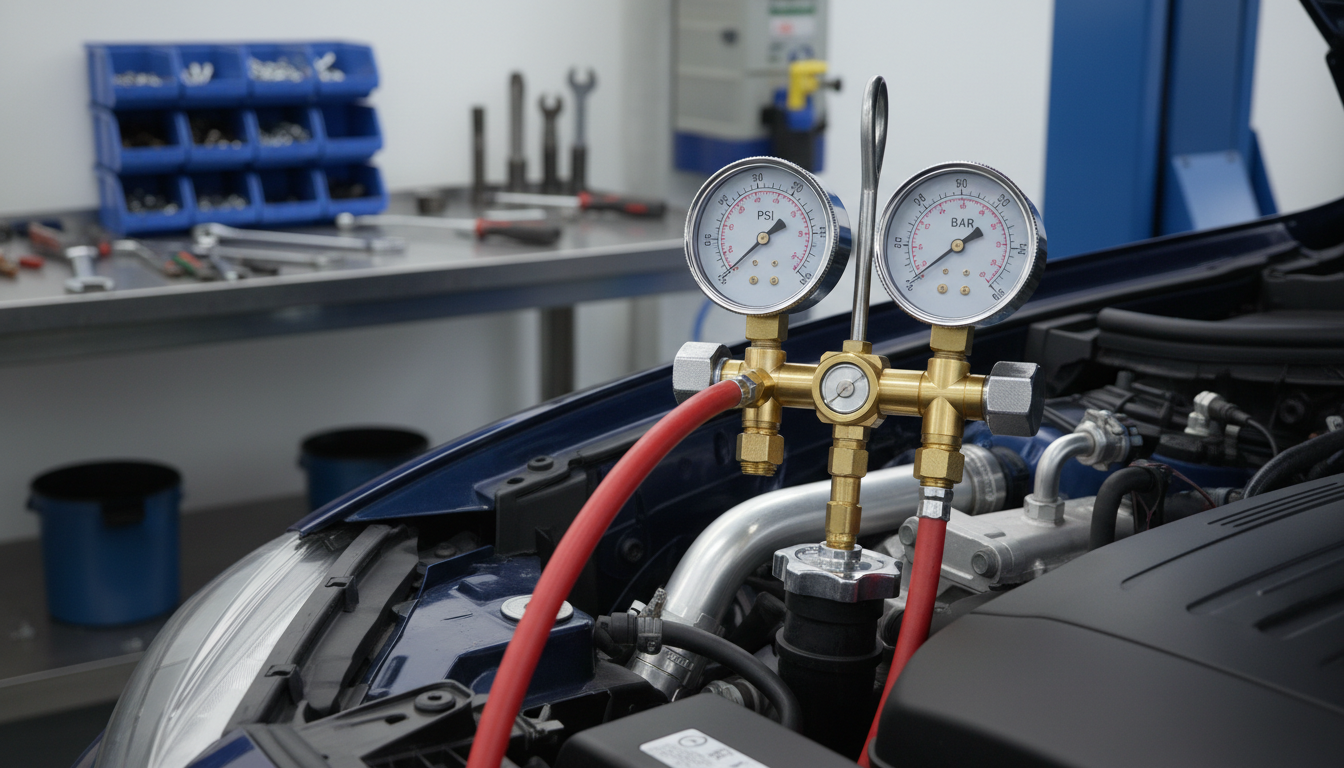 Опрессовка системы охлаждения