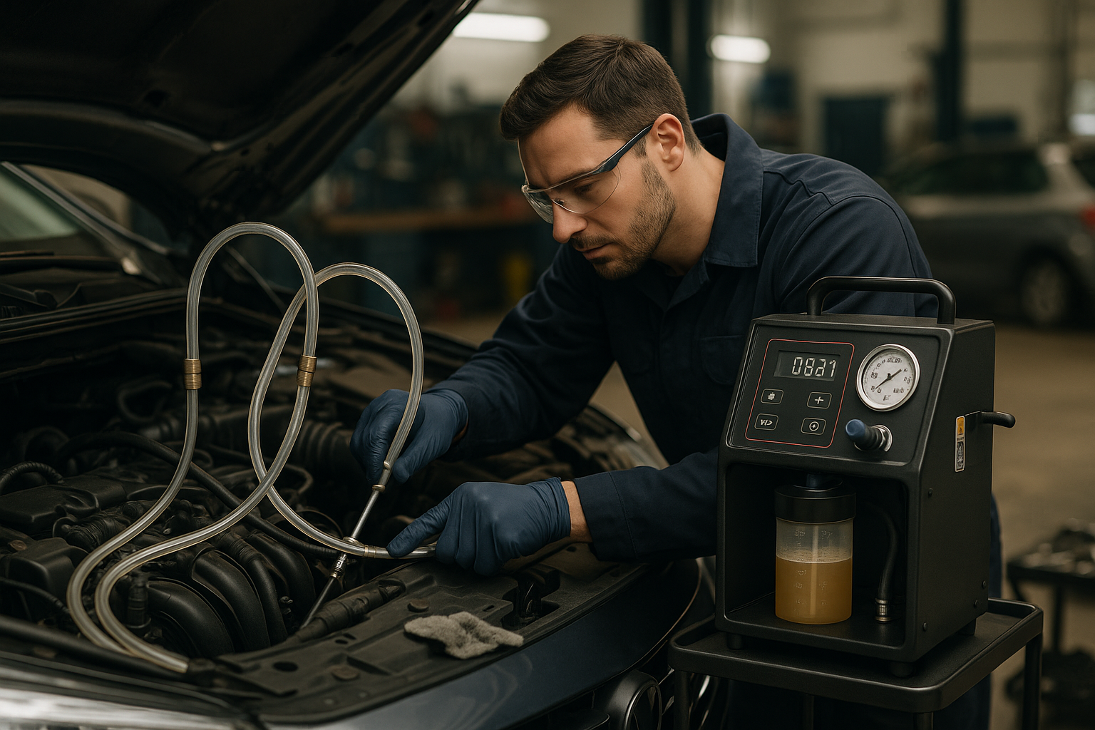 Промывка топливной системы