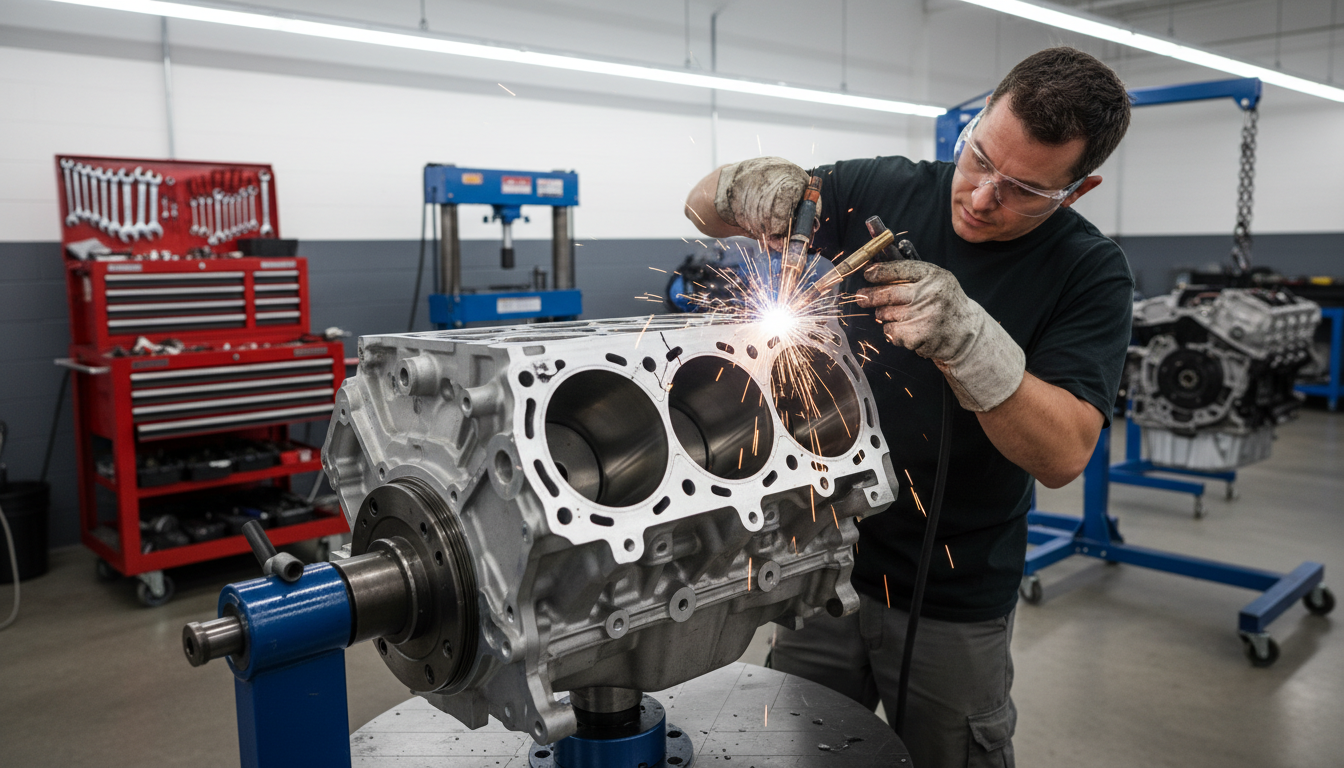 Ремонт блока цилиндров