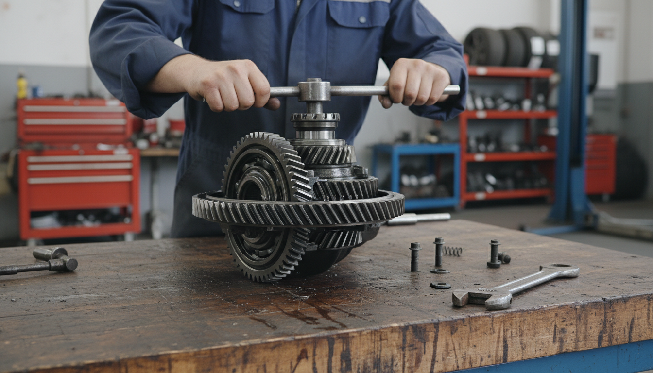 Ремонт дифференциала АКПП