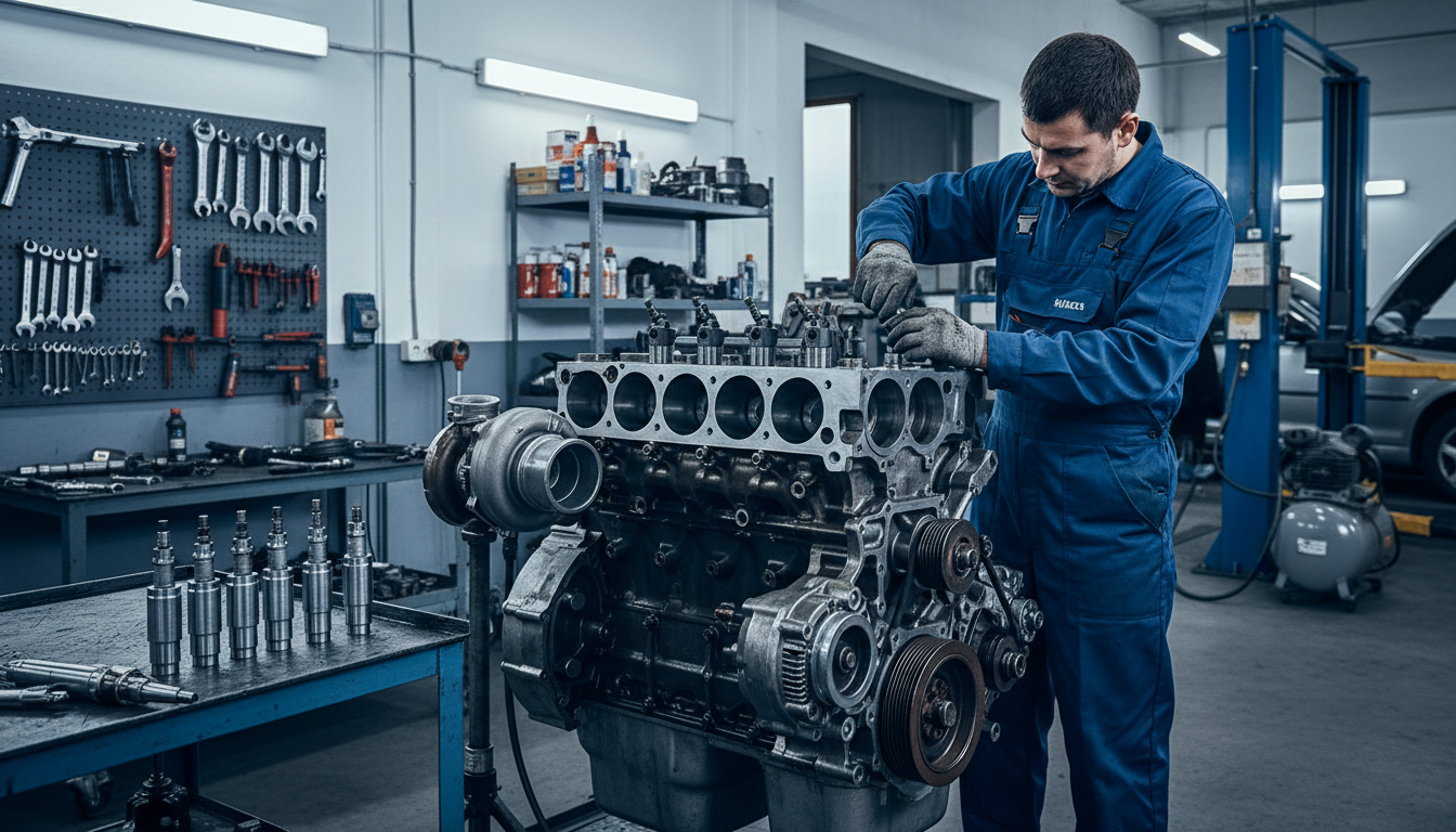 Ремонт дизельных двигателей