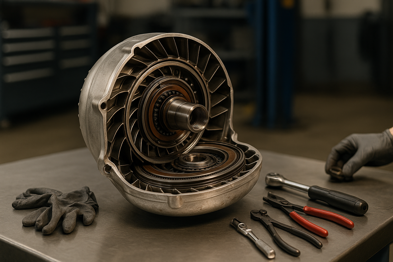 Ремонт гидротрансформатора