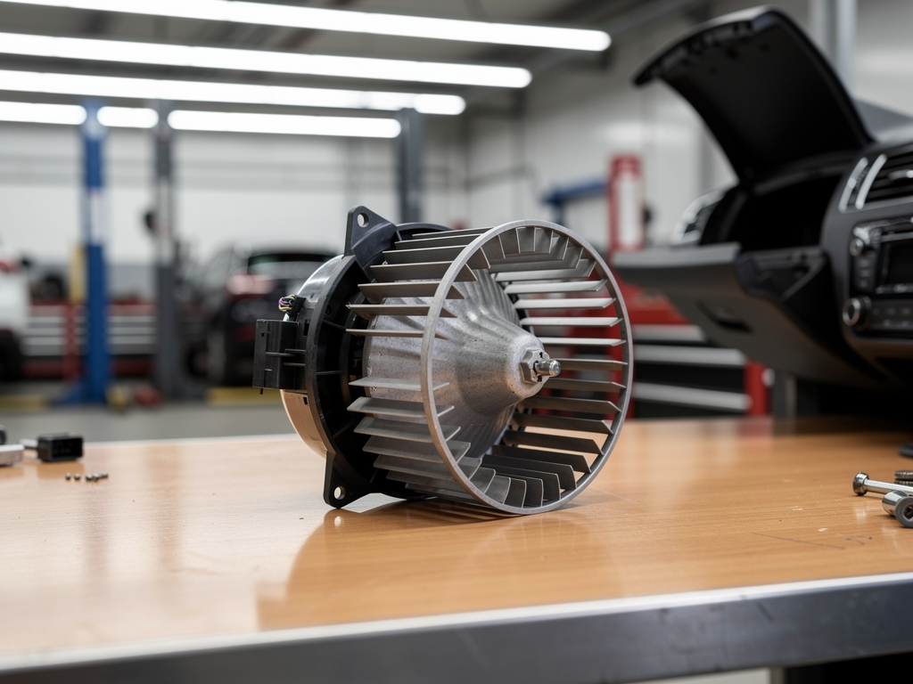 Замена моторчика печки Skoda Rapid