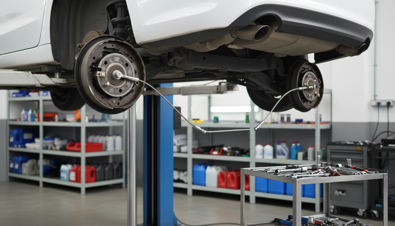 Ремонт ручного тормоза