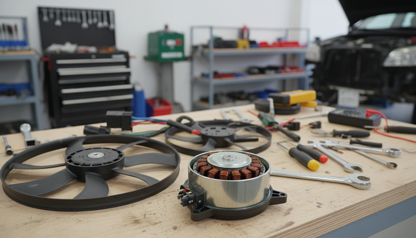 Ремонт вентилятора радиатора