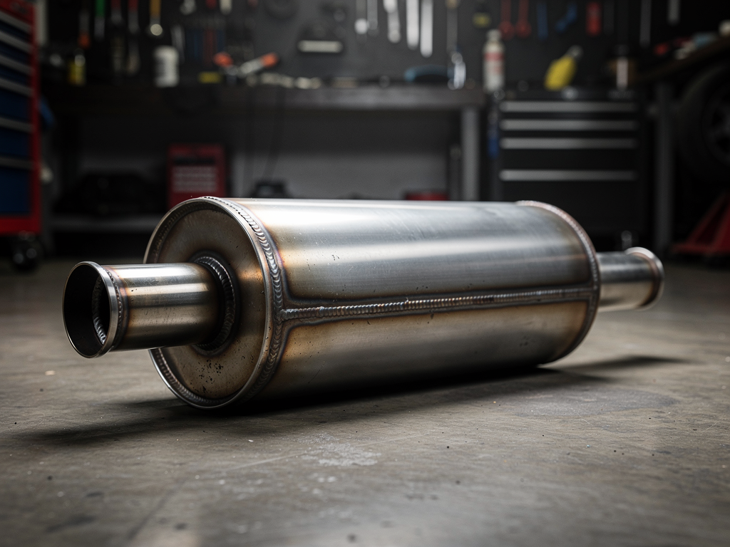 Замена глушителя