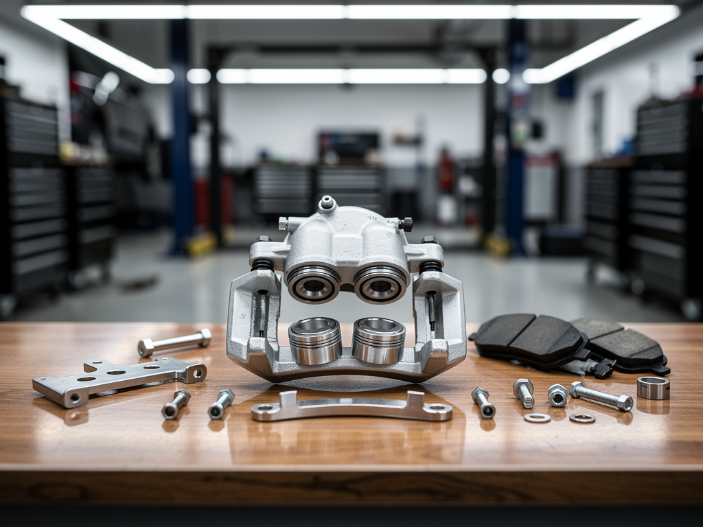 Замена тормозного суппорта Ford Focus 2