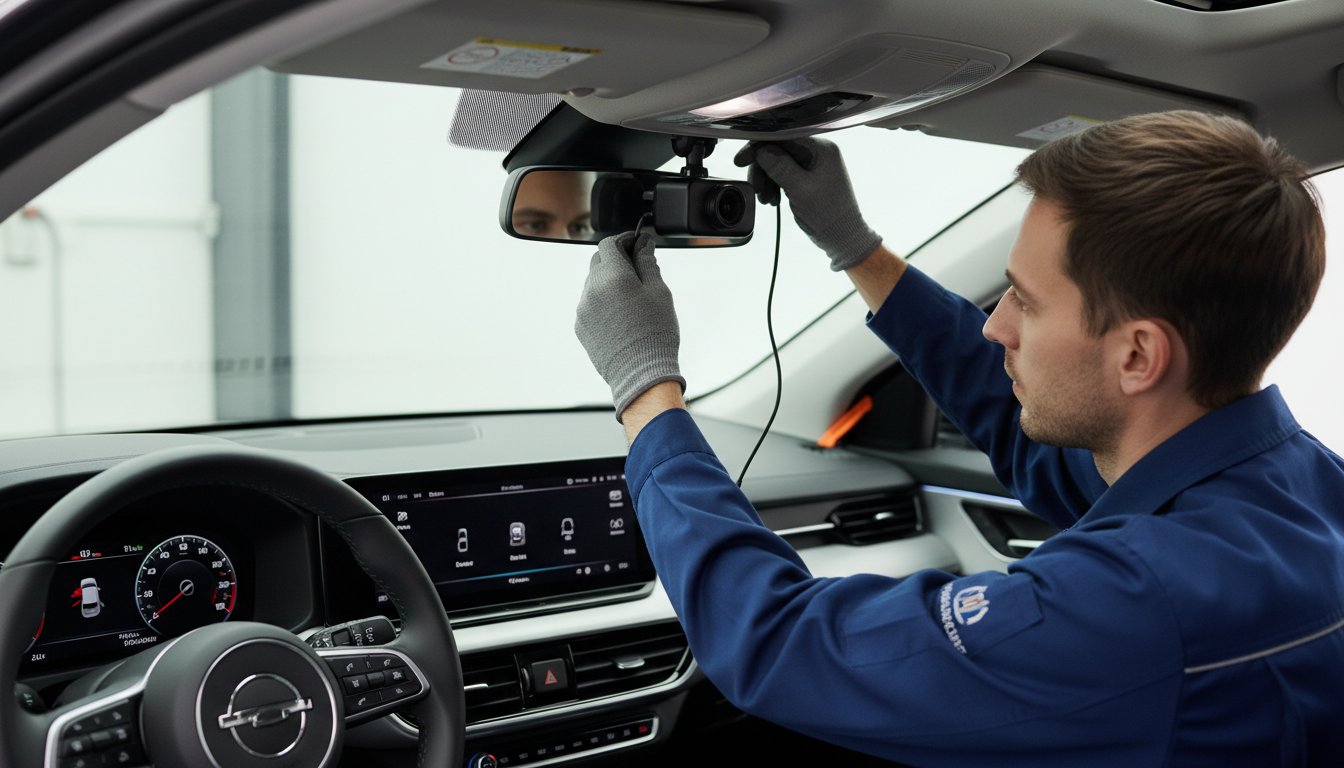 Установка видеорегистратора