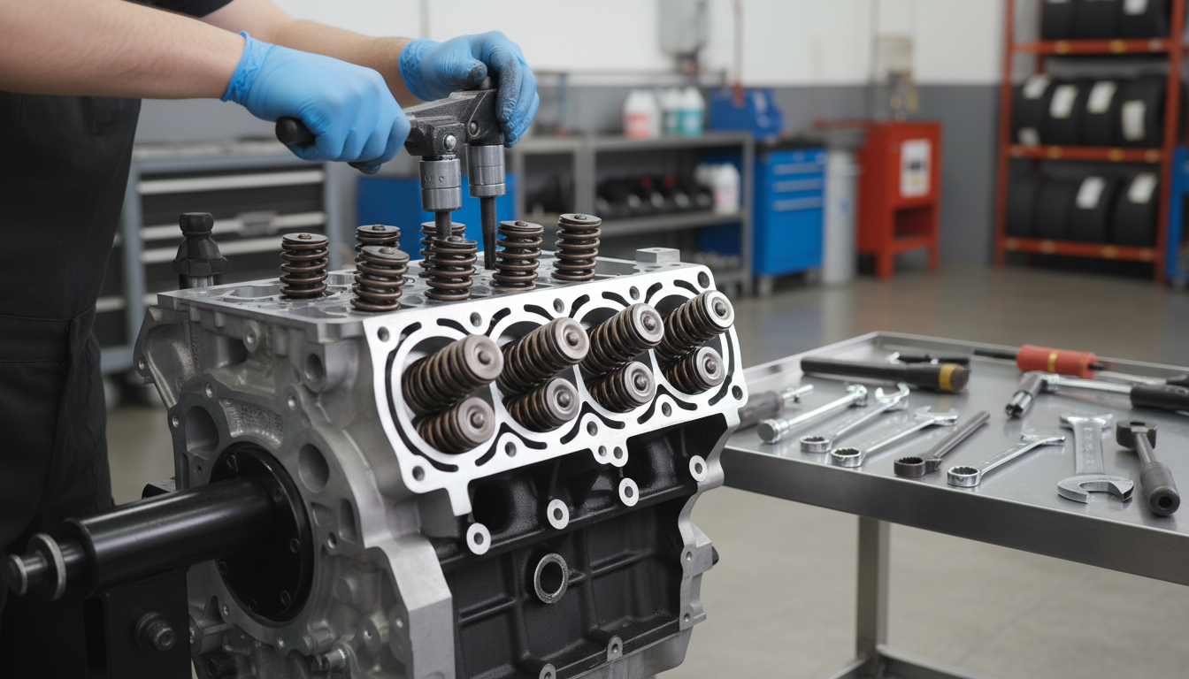 Замена клапана двигателя