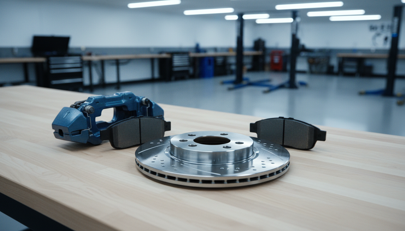 Замена тормозных колодок