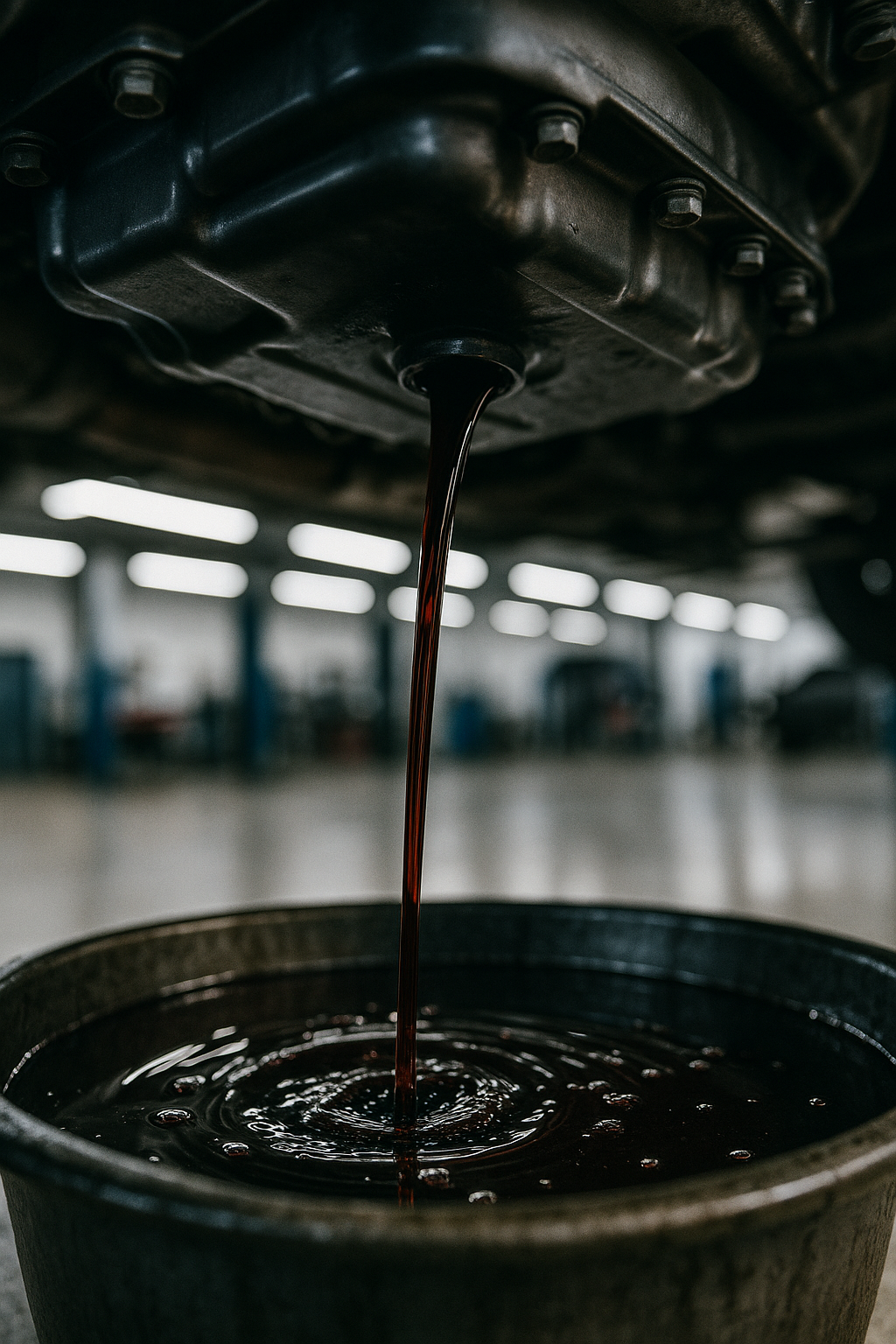 Замена масла в АКПП