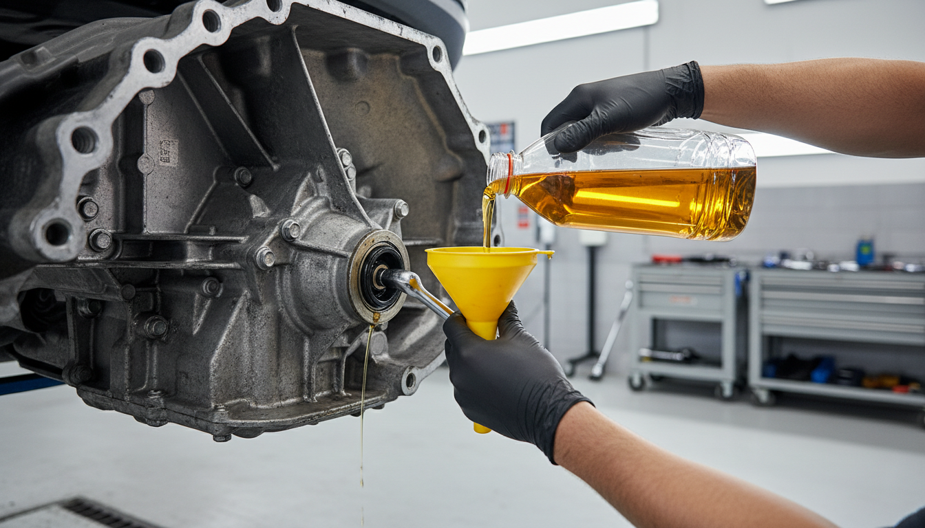 Замена масла в МКПП