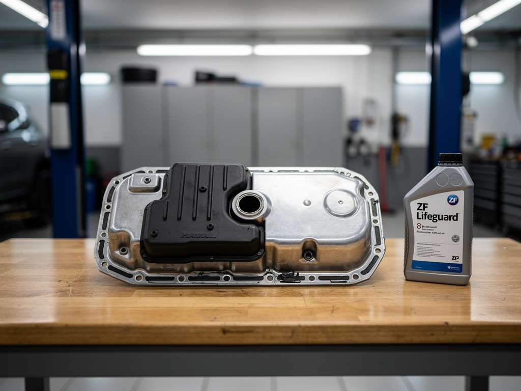 Замена масла в АКПП Haval H9