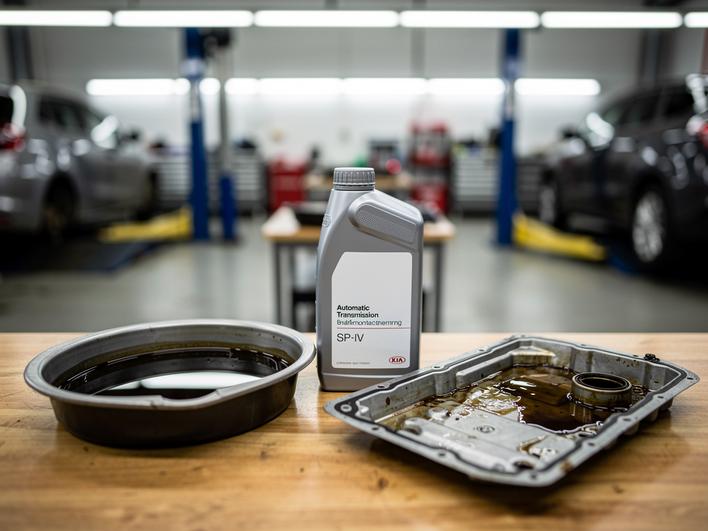 Замена масла в АКПП Kia Ceed