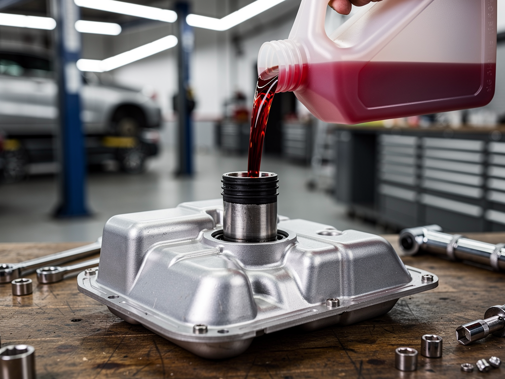 Замена масла в АКПП Kia