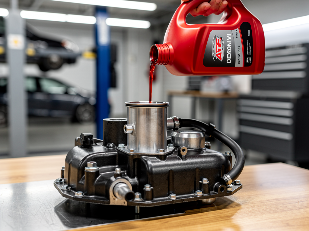 Замена масла в АКПП Opel Mokka