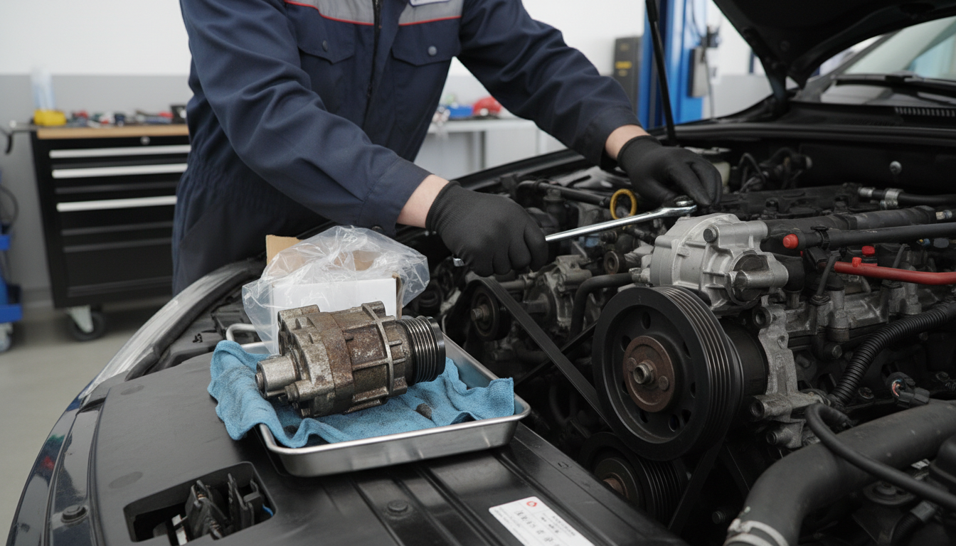 Замена насоса ГУР