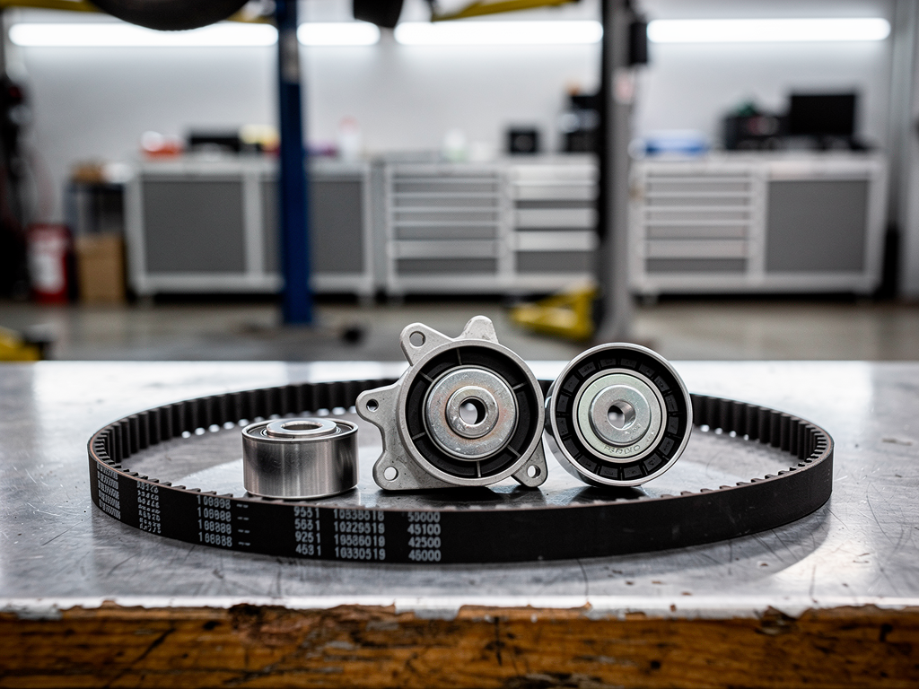 Замена натяжителей и роликов ГРМ Chevrolet Lanos