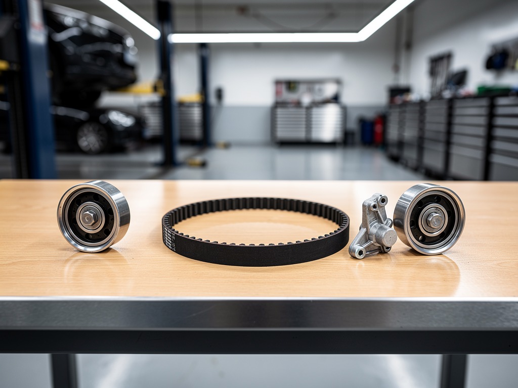 Замена натяжителя и роликов ГРМ Chevrolet Lanos