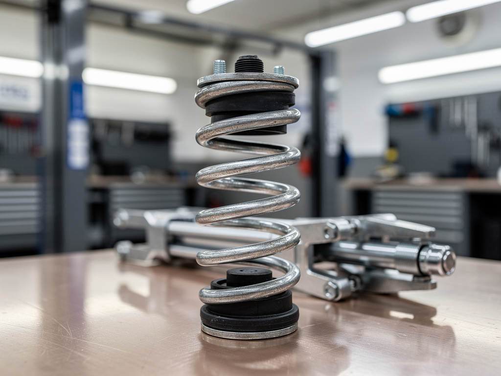 Замена передней пружины