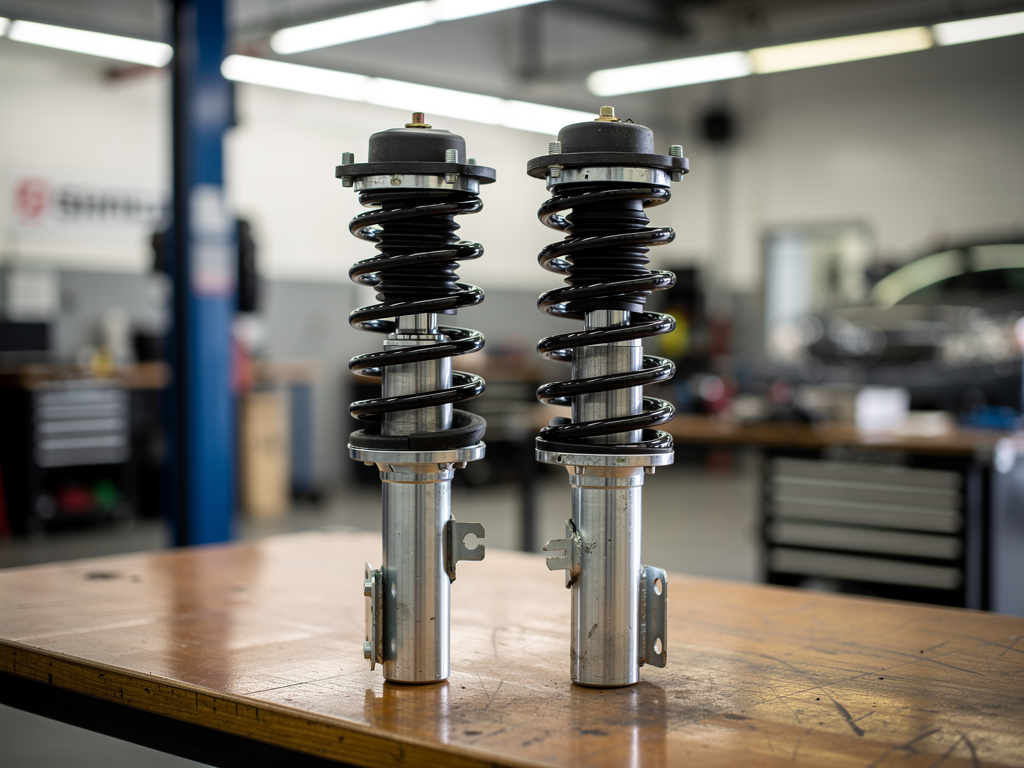 Замена передних амортизаторов Ford Focus 2