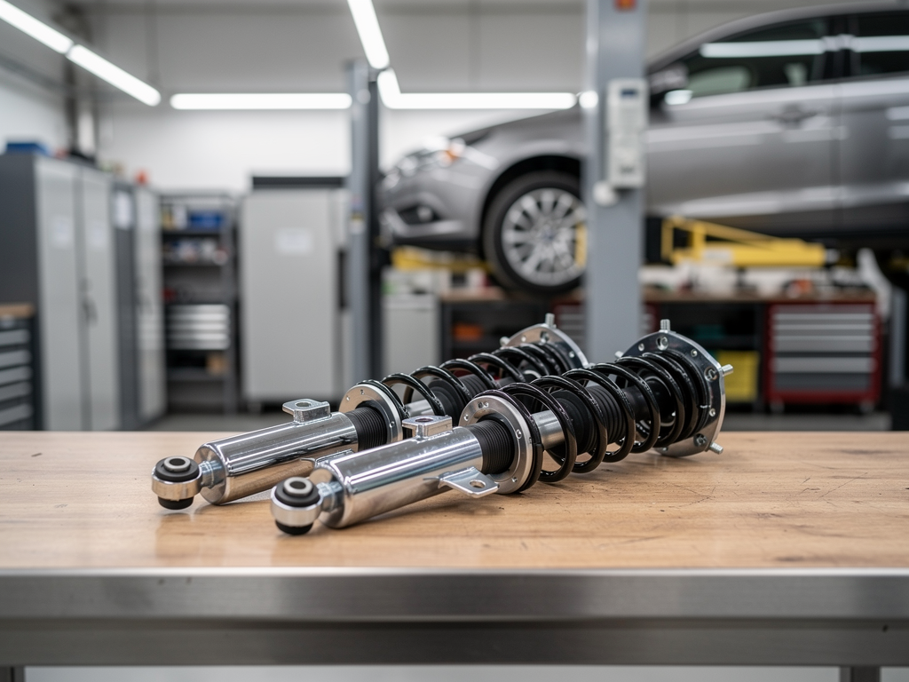 Замена передних амортизаторов Ford Focus 3