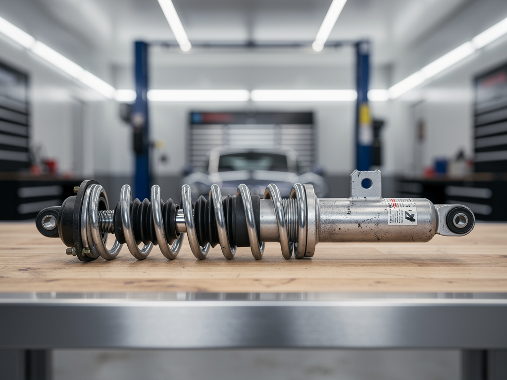 Замена передних амортизаторов Volkswagen Polo