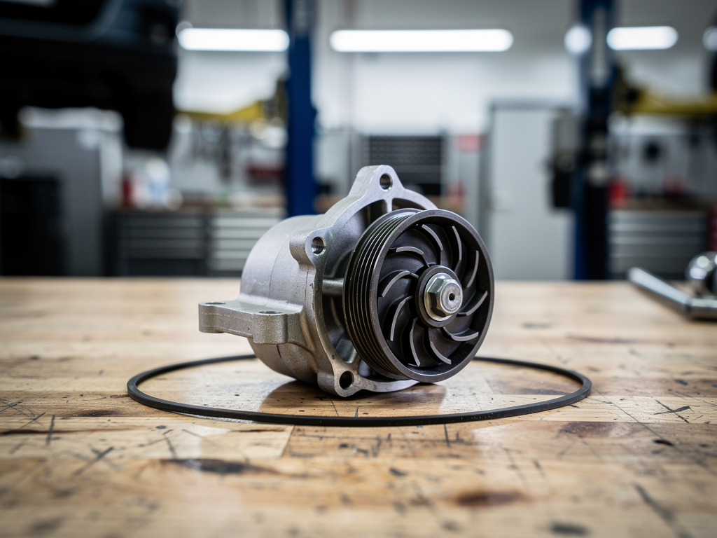 Замена помпы Skoda Octavia A7