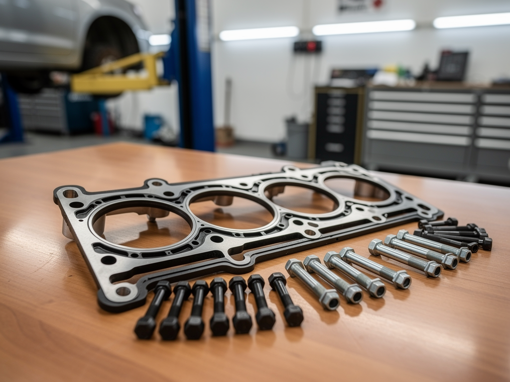 Замена прокладки головки блока Peugeot 308