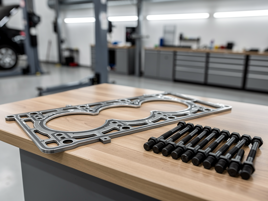 Замена прокладки головки блока Renault Logan