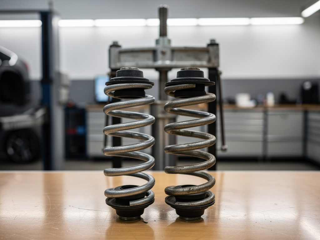 Замена пружин подвески