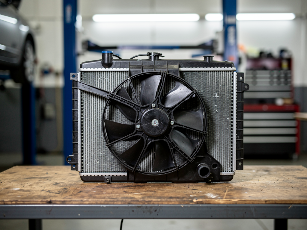 Замена радиатора охлаждения Ford Focus 2