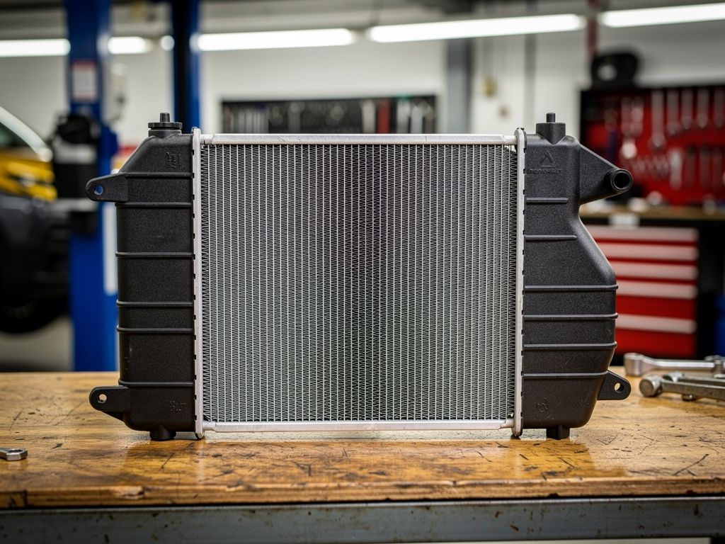 Замена радиатора Renault