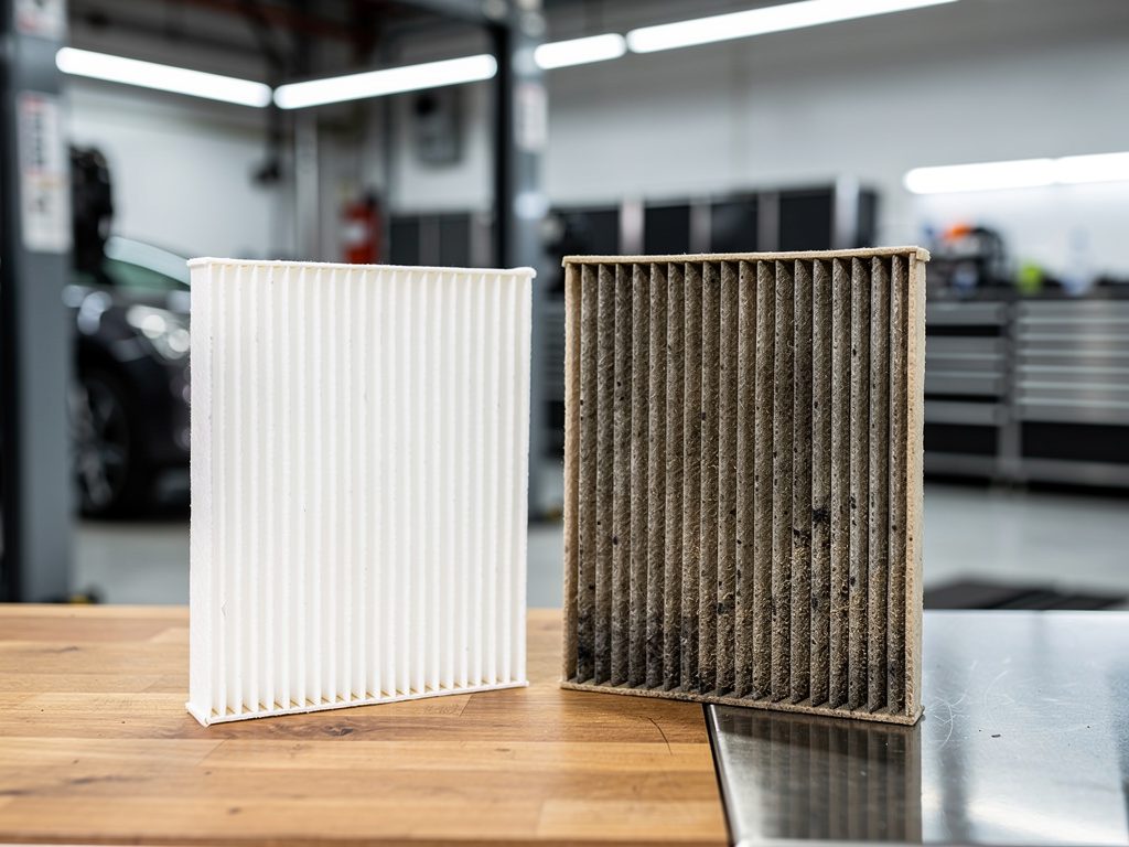 Замена салонного фильтра Kia Rio 3