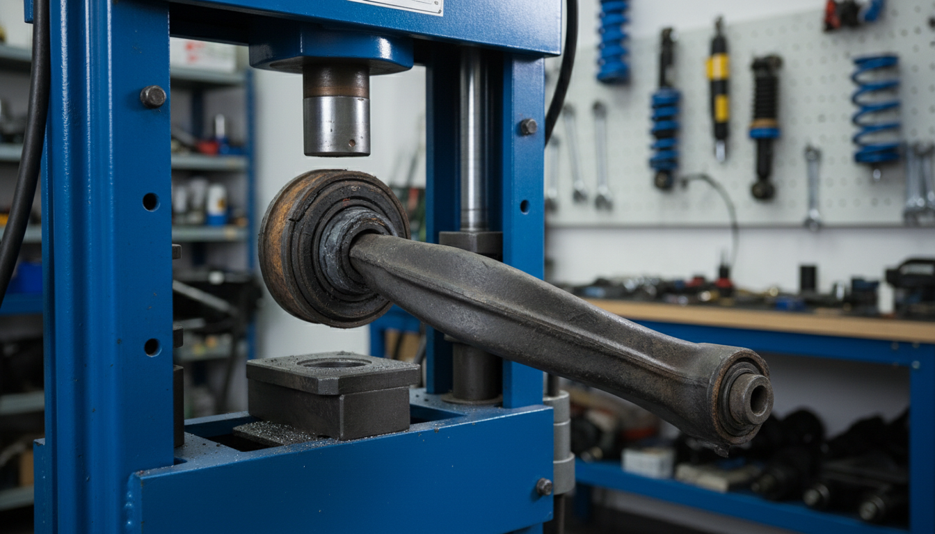 Замена сайлентблоков продольных