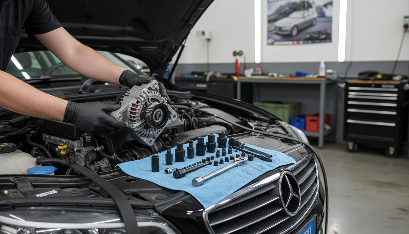 Замена шкива генератора