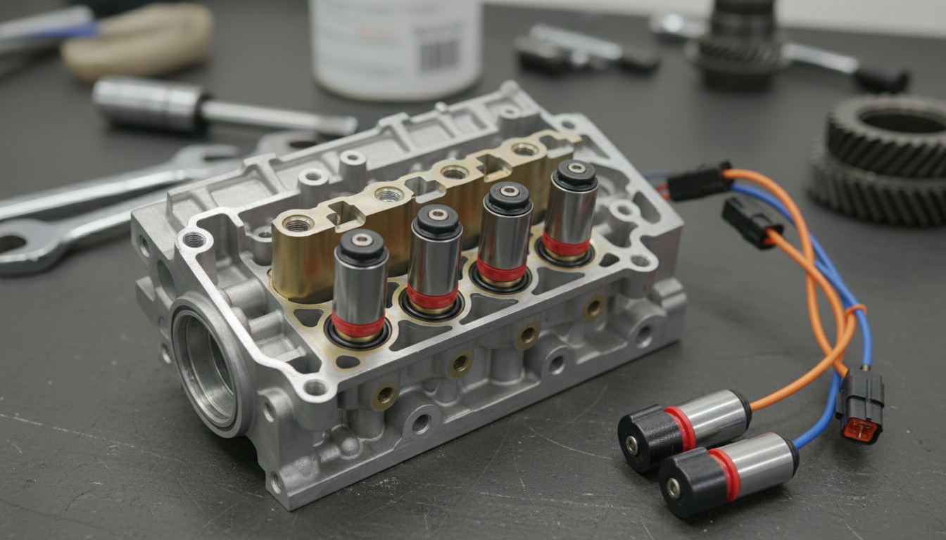 Замена соленоидов АКПП