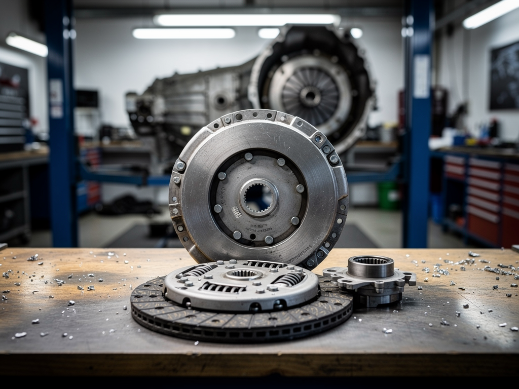 Замена сцепления Ford Transit