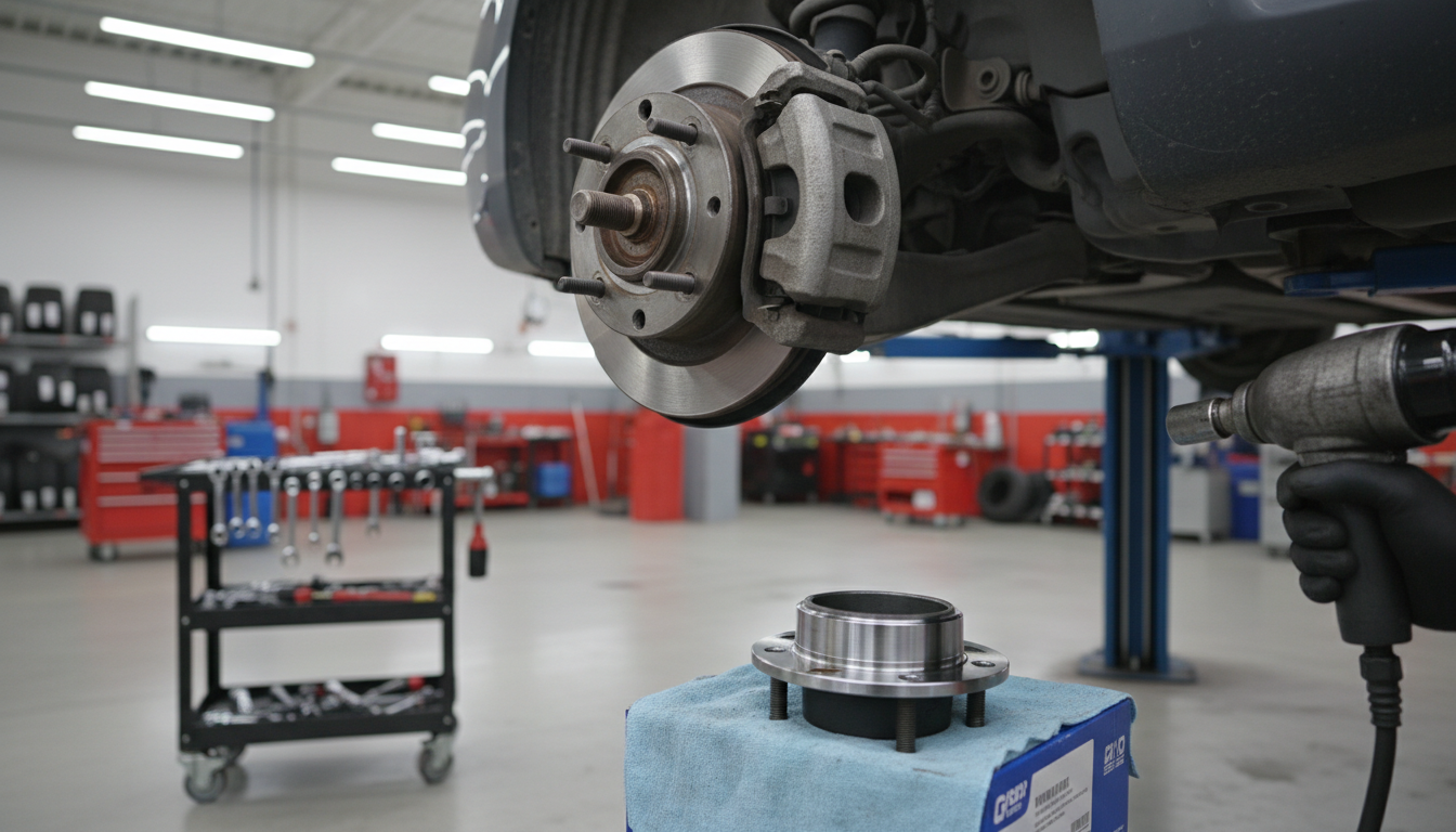 Замена ступицы