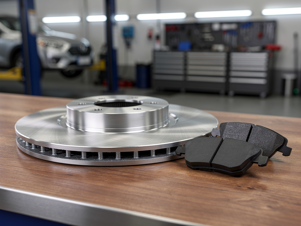 Замена тормозных дисков и колодок