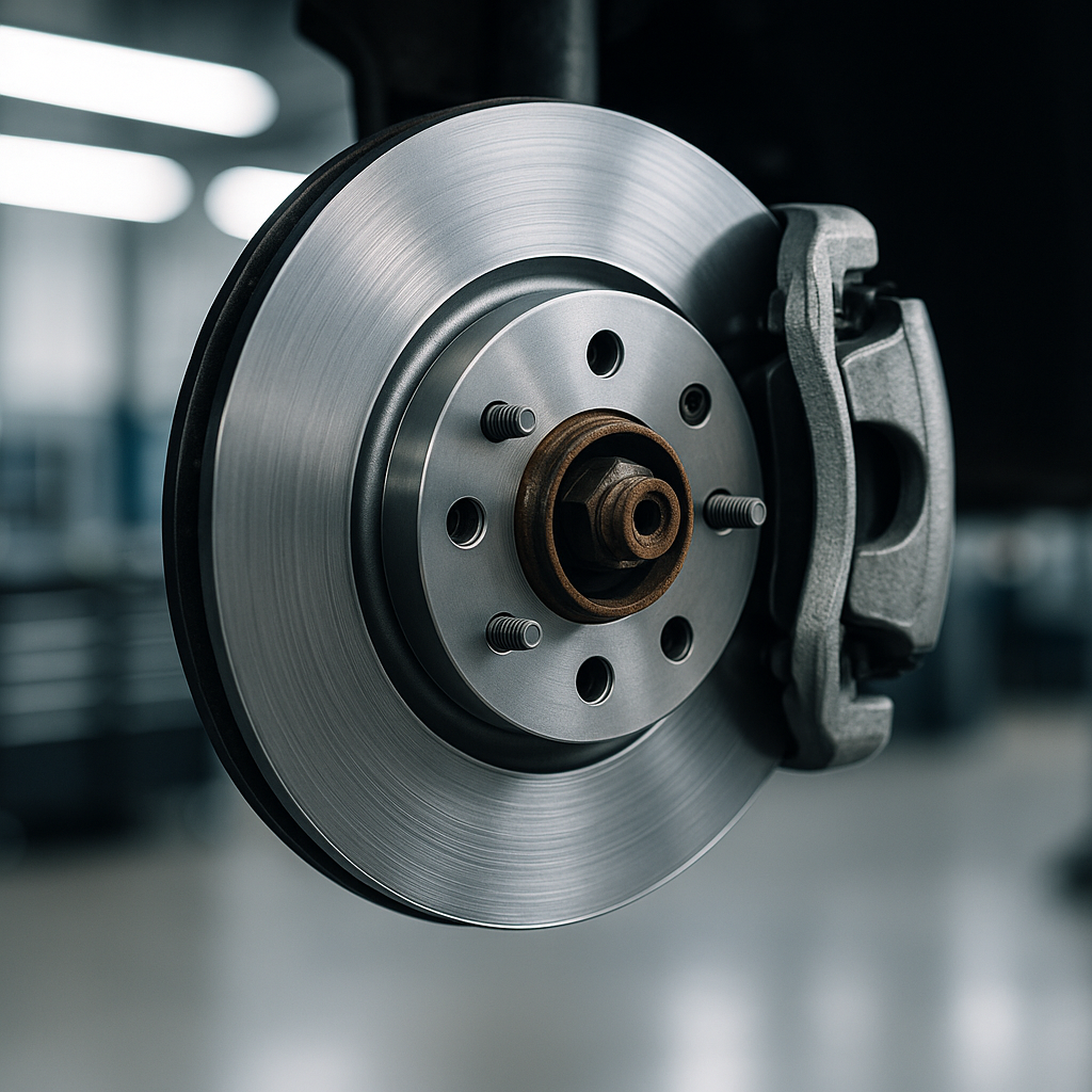 Замена тормозных дисков