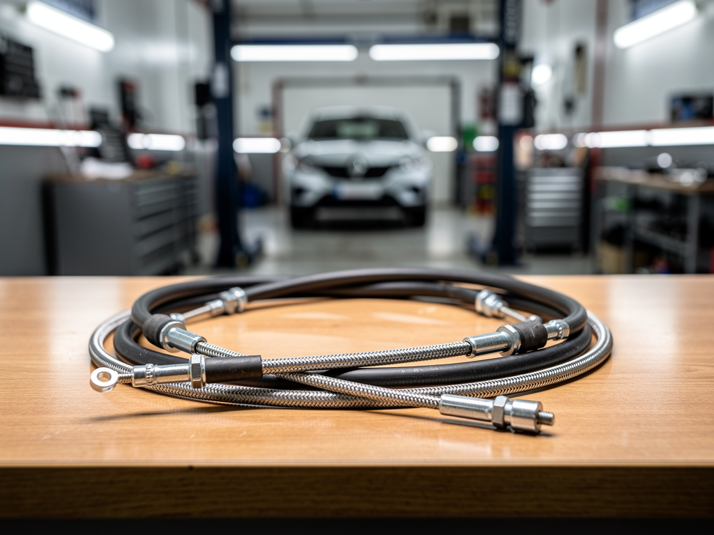 Замена тросов ручного тормоза Renault