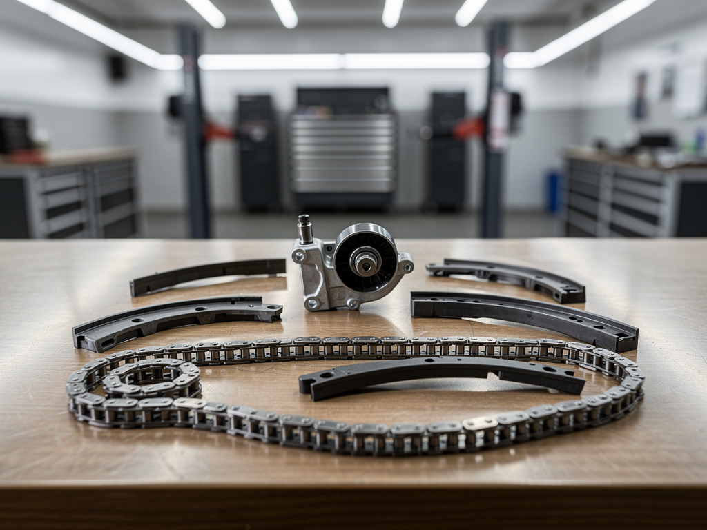 Замена цепи ГРМ Nissan Note