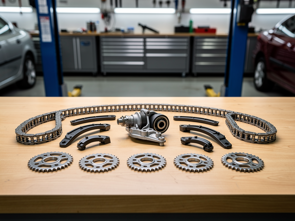 Замена цепи ГРМ Nissan Note