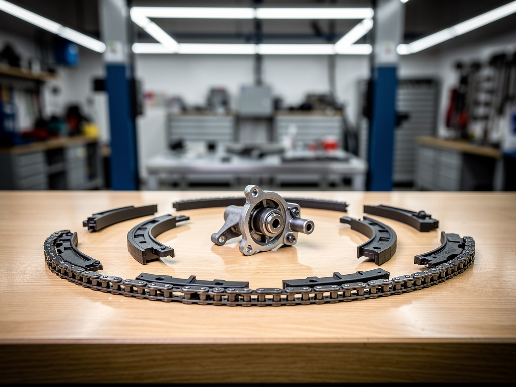 Замена цепи ГРМ Peugeot 107