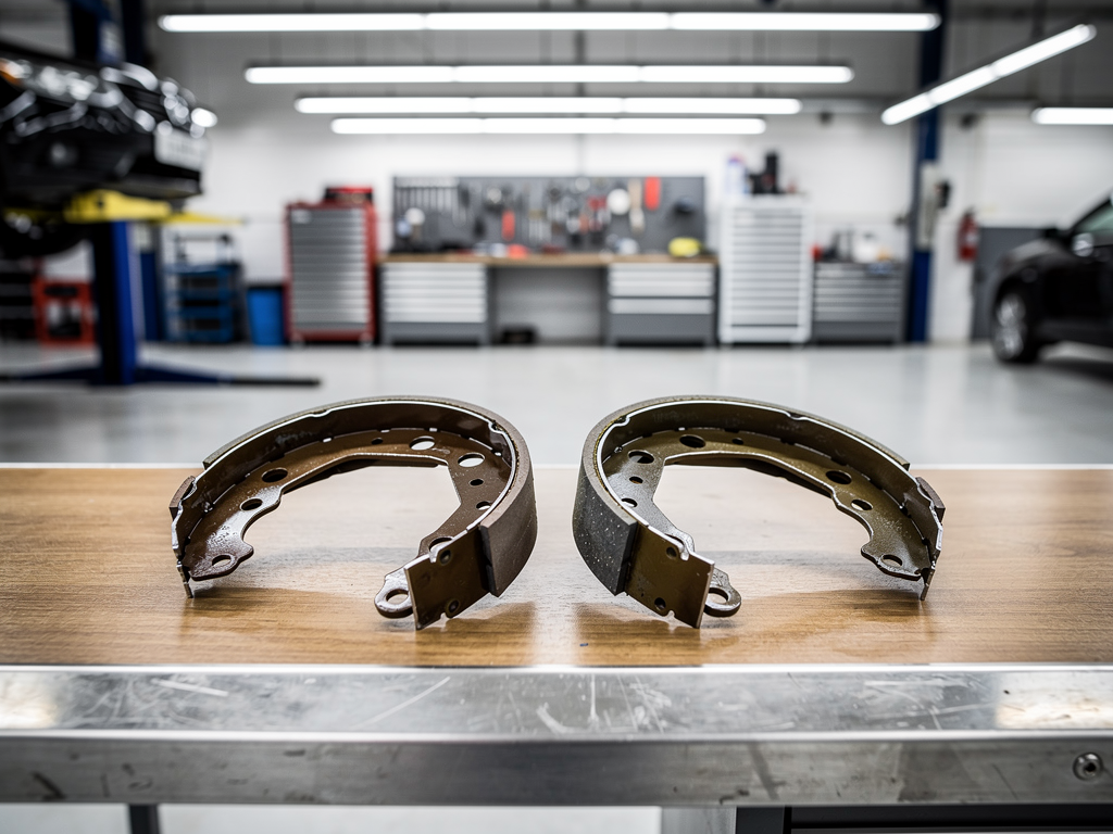 Замена задних колодок